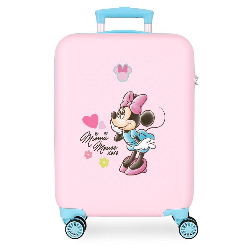 Mala de viagem com rodas ABS Imagine Minnie Disney 55cm