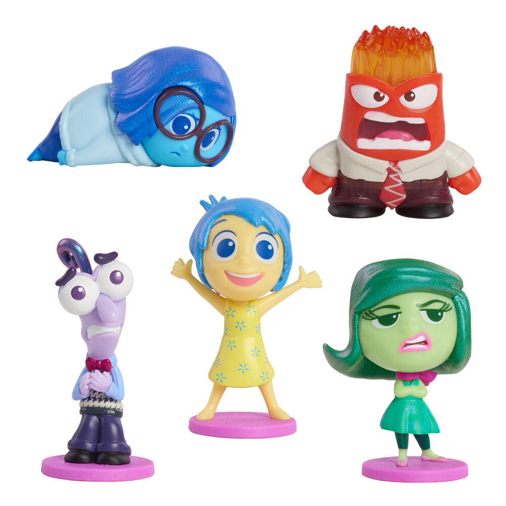 Conjunto de 5 figuras Inside Out 2 Disney Pixar