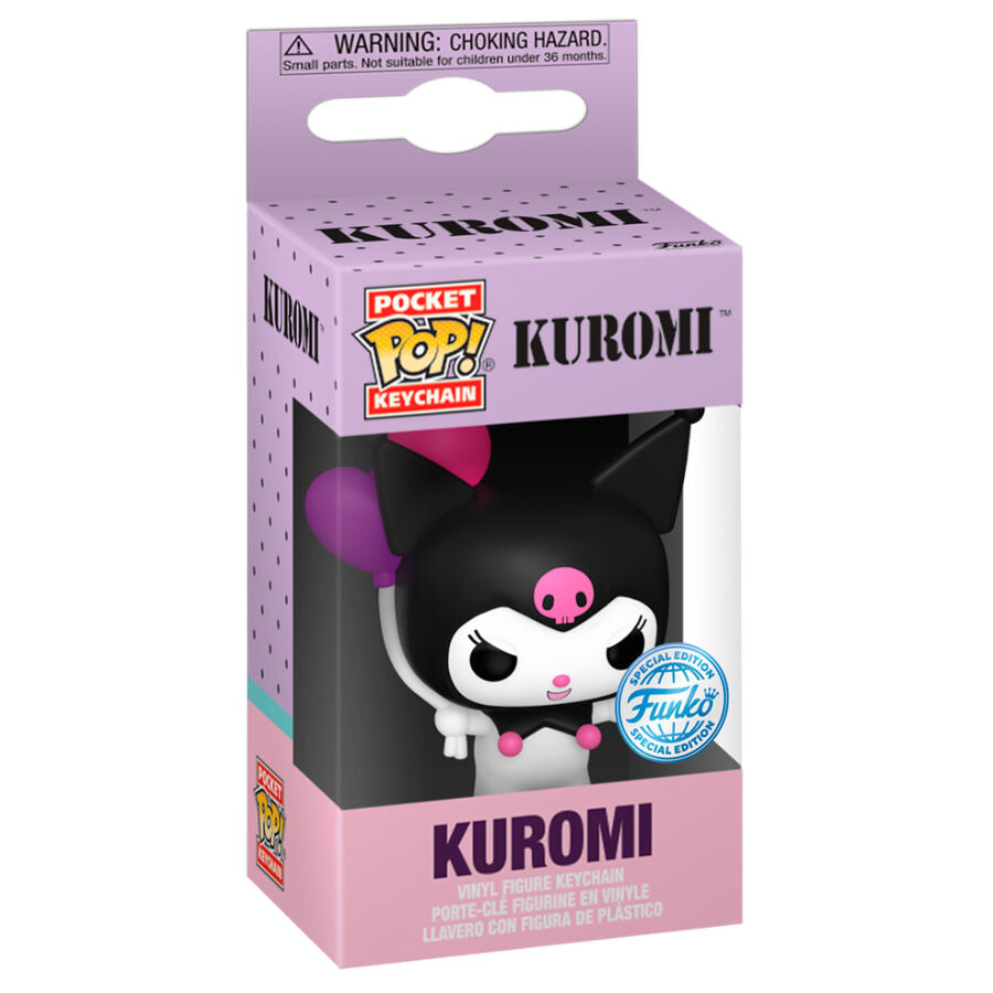 Porta-chaves Pocket POP Hello Kitty Kuromi
