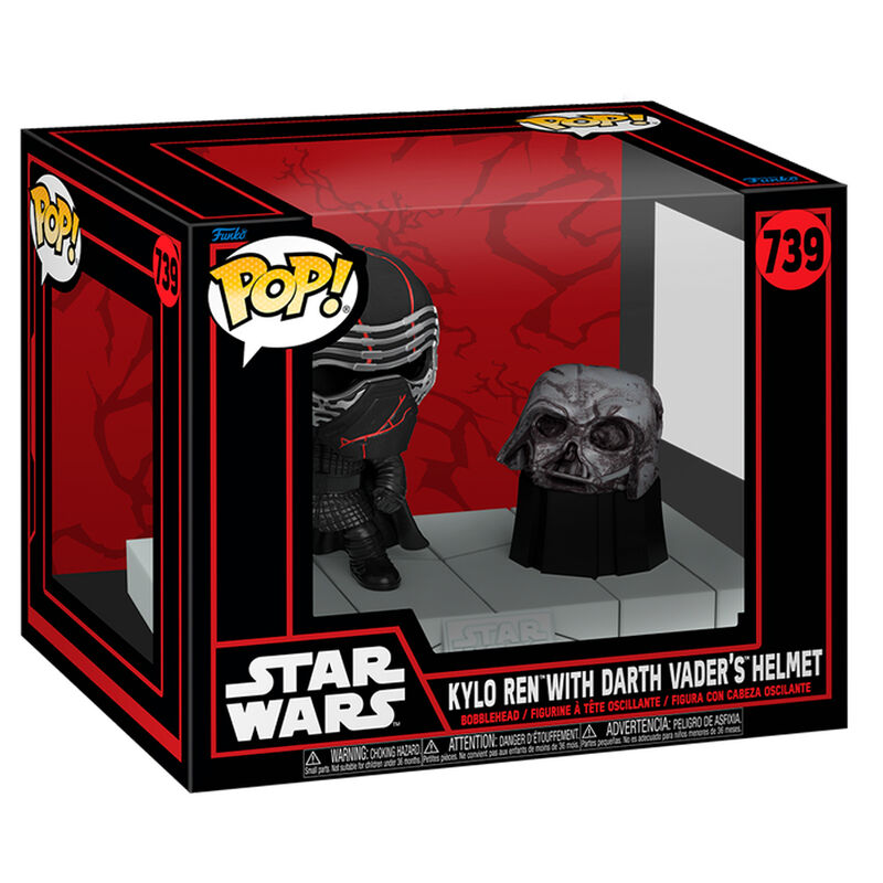 POP Deluxe Star Wars Kylo Ren with Darth Vader Helmet