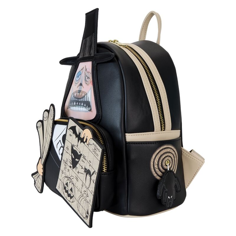 Mochila lenticular Mayor con planes Pesadilla Antes de Navidad Loungefly Disney 26cm