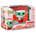 Figura POP Star Wars Grogu with Christmas Cookie