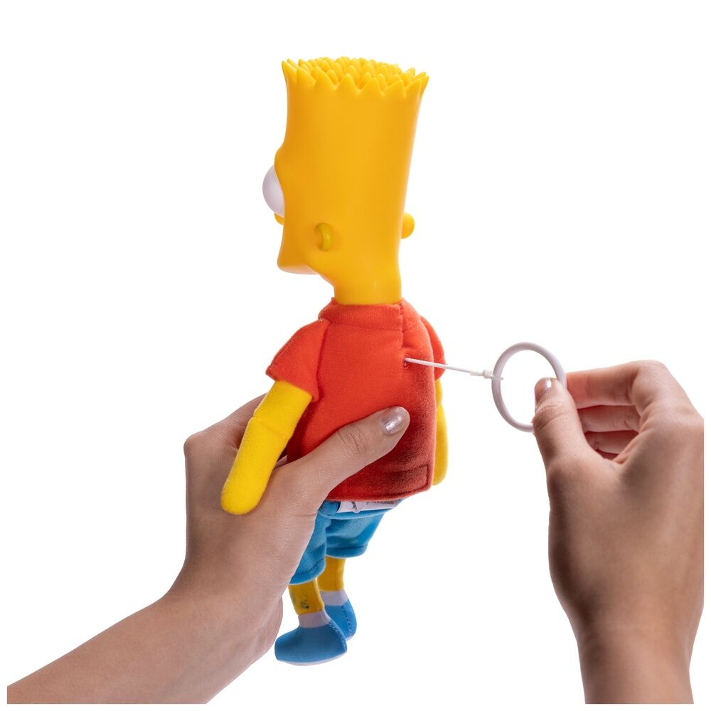 Peluche falante do Bart Simpson (em inglês) 33cm