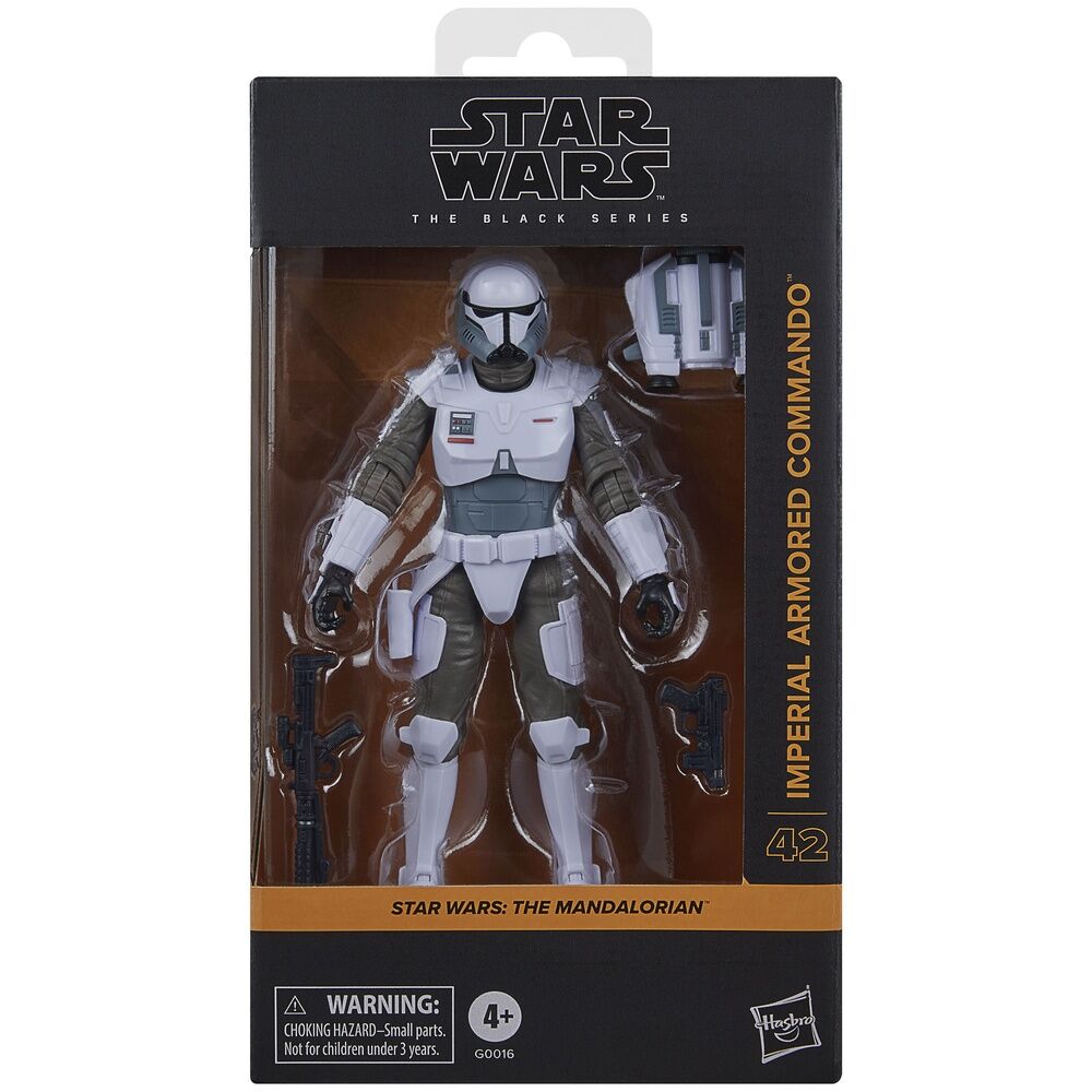 Figura Imperial Armored Commando The Mandalorian Star Wars 15 cm - imagem 1