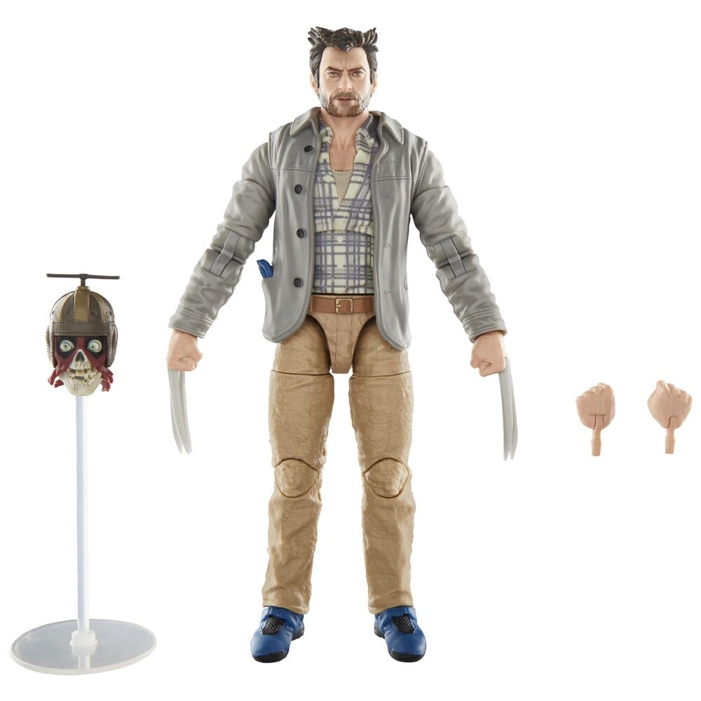 Figura Headpool with Marvels Logan - Deadpool & Wolverine Marvel Legends Series 15 cm - imagem 4