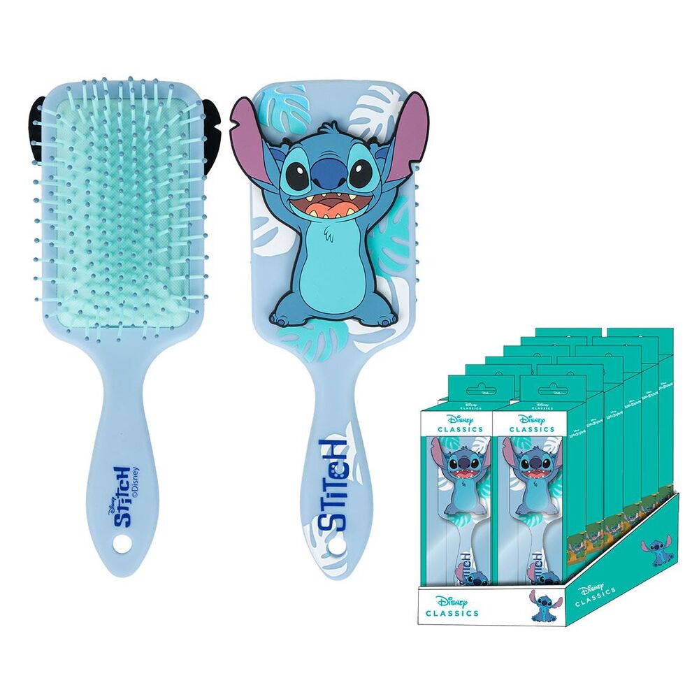 Escova de cabelo Stitch da Disney