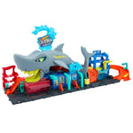 Túnel de Lavagem com Tubarão Hot Wheels City