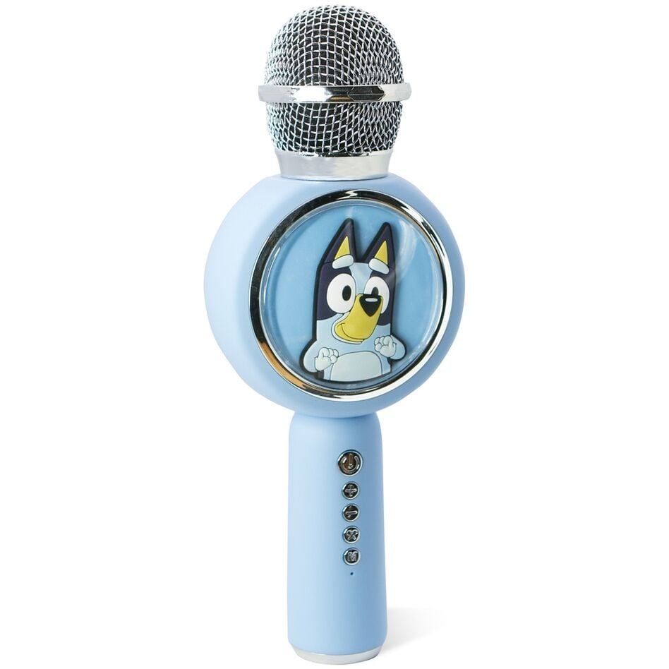Microfone de karaoke Bluey com altifalante e luz LED — imagem 6