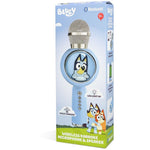 Microfone de karaoke Bluey com altifalante e luz LED — imagem 9
