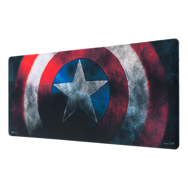 Tapete de rato para jogos Capitão America Marvel