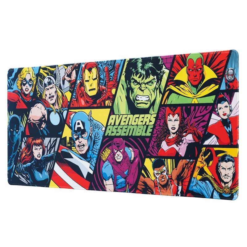 Tapete de rato para jogos os Vingadores Avengers Marvel