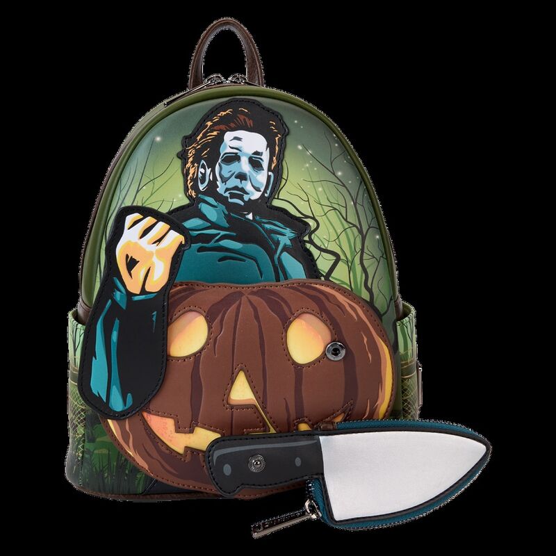 Mini Mochila Michael Myers Halloween Loungefly 26 cm — imagem 2