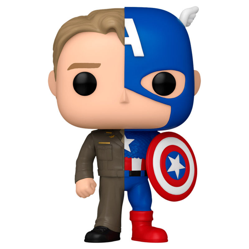 Figura POP Marvel Steve Rogers Capitán América