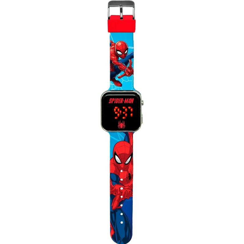 Reloj LED de Spider-Man de Marvel
