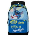 Mochila Lifestyle Stitch Disney 44cm adaptável