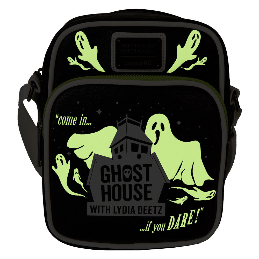 Loungefly Beetlejuice 2 Ghost House Crossbody Bag