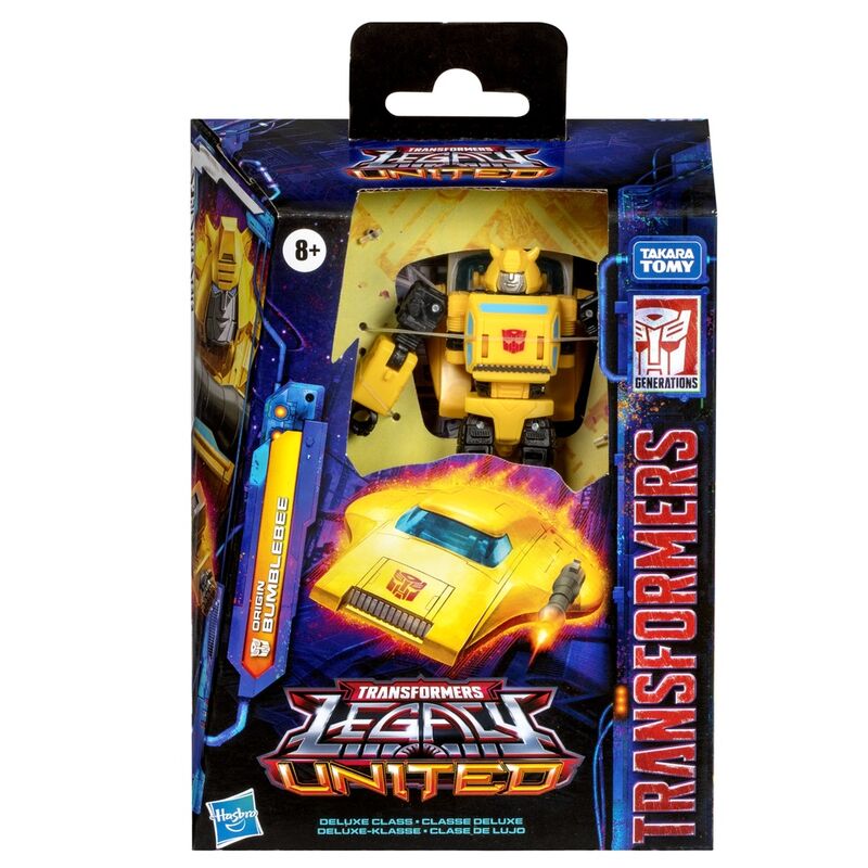 Transformers Legacy United Deluxe Class Bumblebee Figure 14 cm