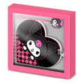Conjunto de diário e caneta Kuromi Hello Kitty