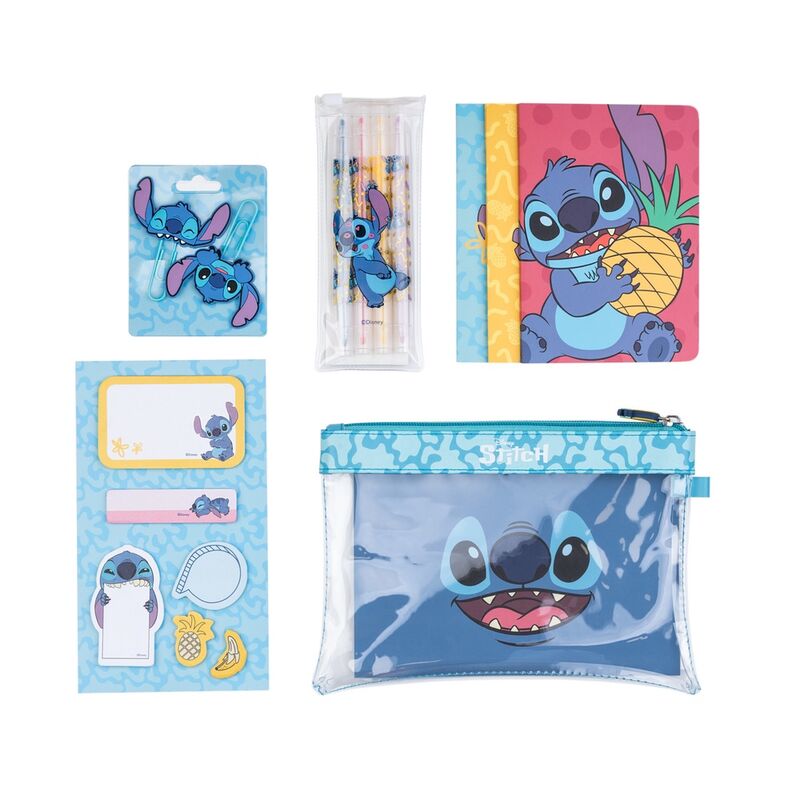 Juego de papelería Stitch Disney