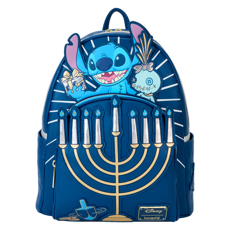 Mochila Loungefly Disney Menorah Stitch