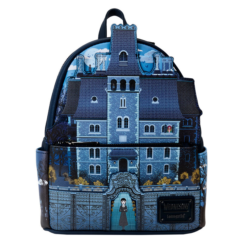 Mochila Nevermore Academy Miércoles Loungefly