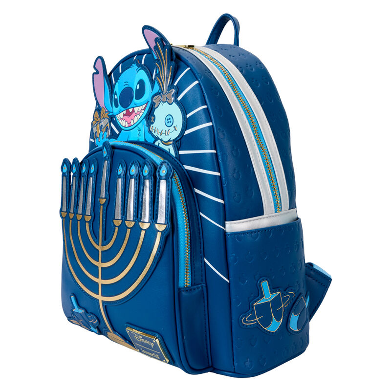 Mochila Loungefly Disney Menorah Stitch