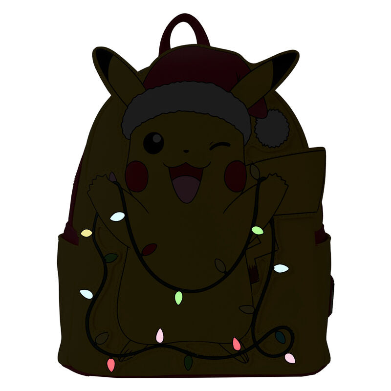Mochila Holiday Pikachu Pokémon Loungefly