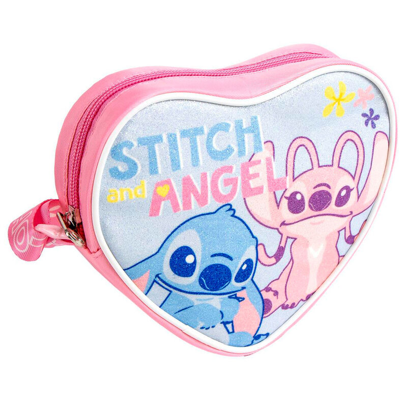 Bolsa de corazón de Stitch de Disney