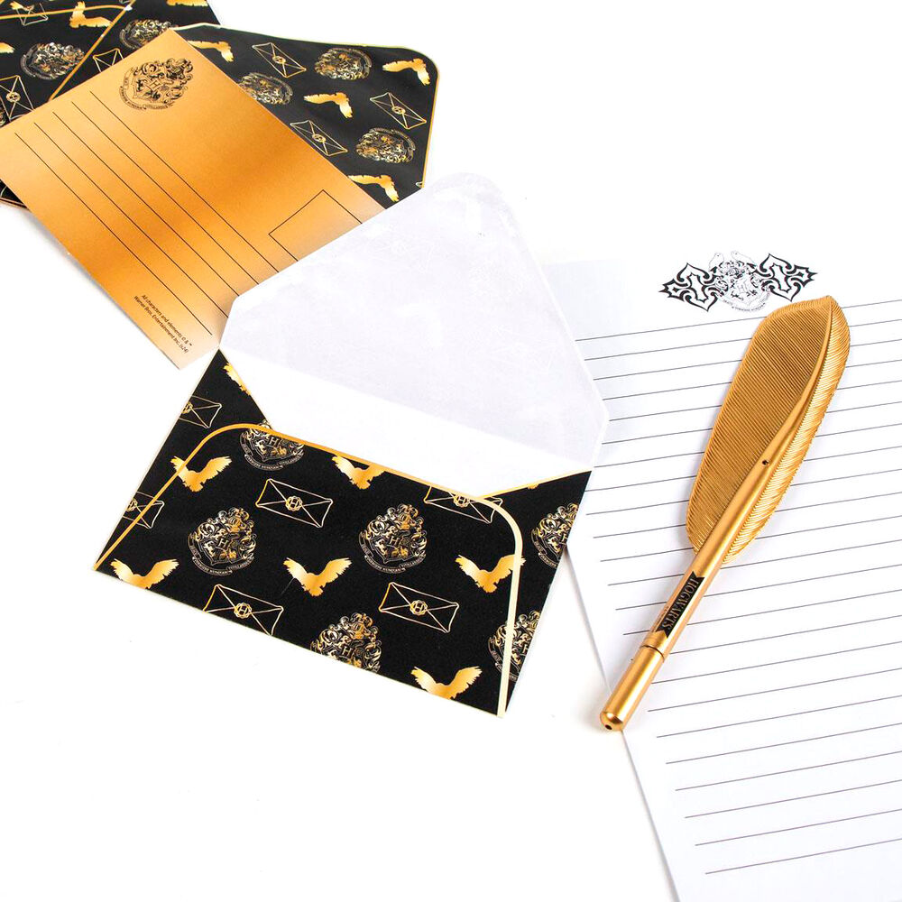 Conjunto de papelaria Harry Potter
