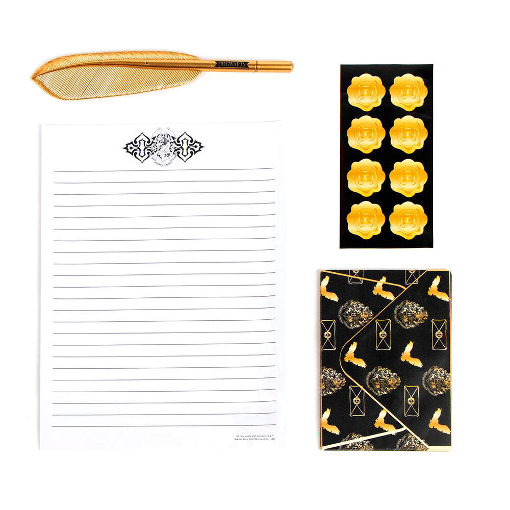 Conjunto de papelaria Harry Potter