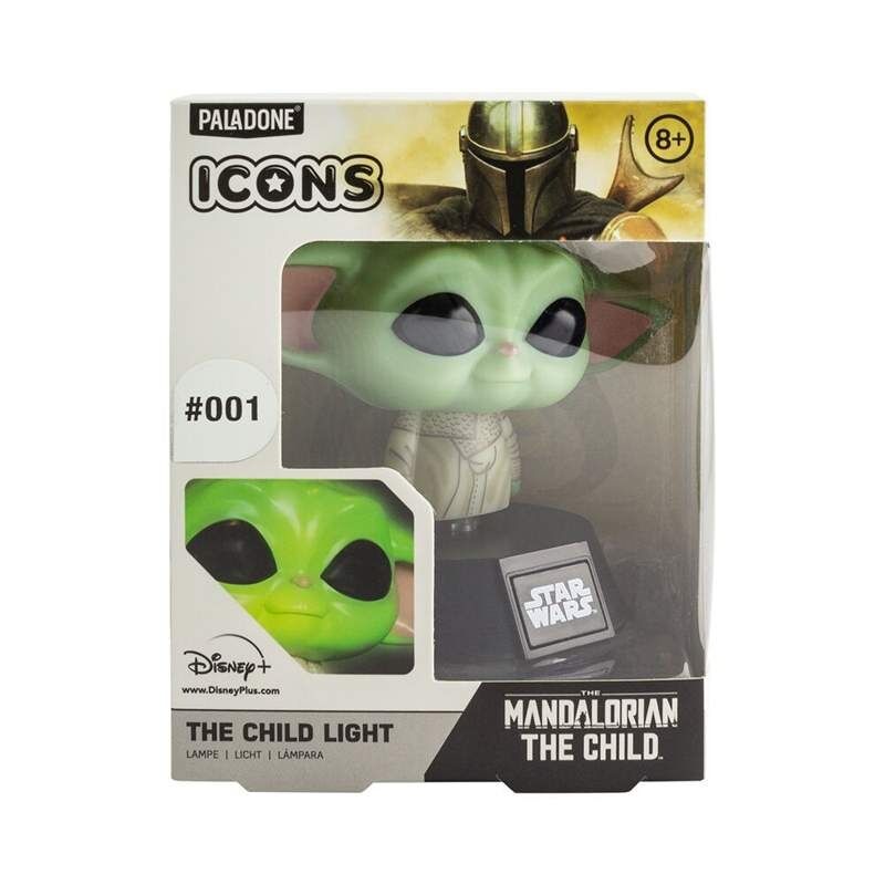 Candeeiro Icons Yoda The Child Star Wars 12cm