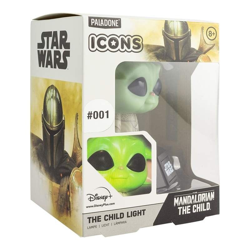 Candeeiro Icons Yoda The Child Star Wars 12cm