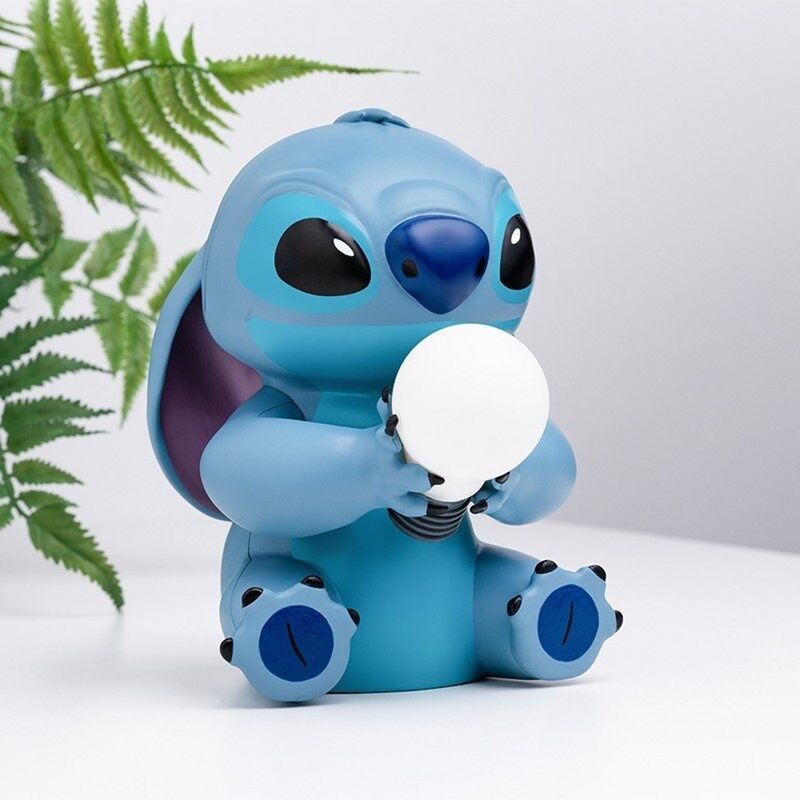 Candeeiro Stitch Disney com lâmpada 16 cm