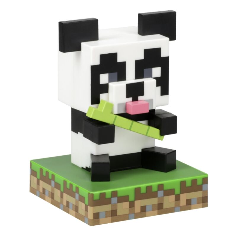 Candeeiro Icons Panda Minecraft 10cm