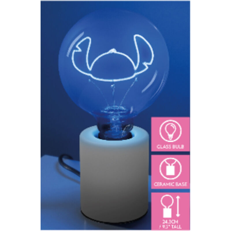 Lâmpada LED Neon Stitch Disney