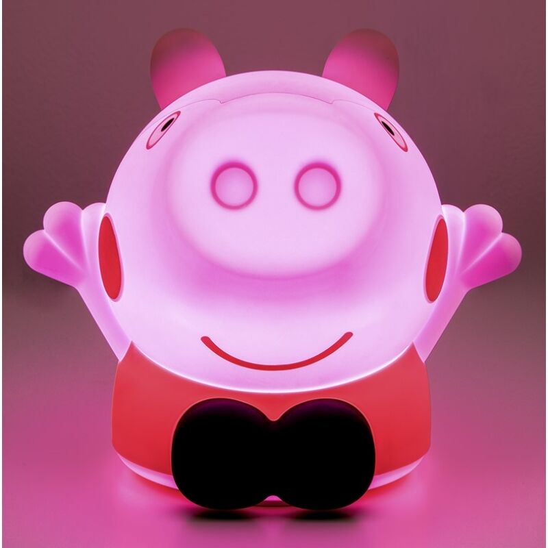 Candeeiro 3D da Peppa Pig de 14 cm