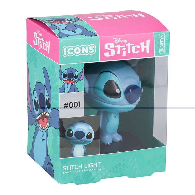 Candeeiro Icons Stitch Disney 12cm