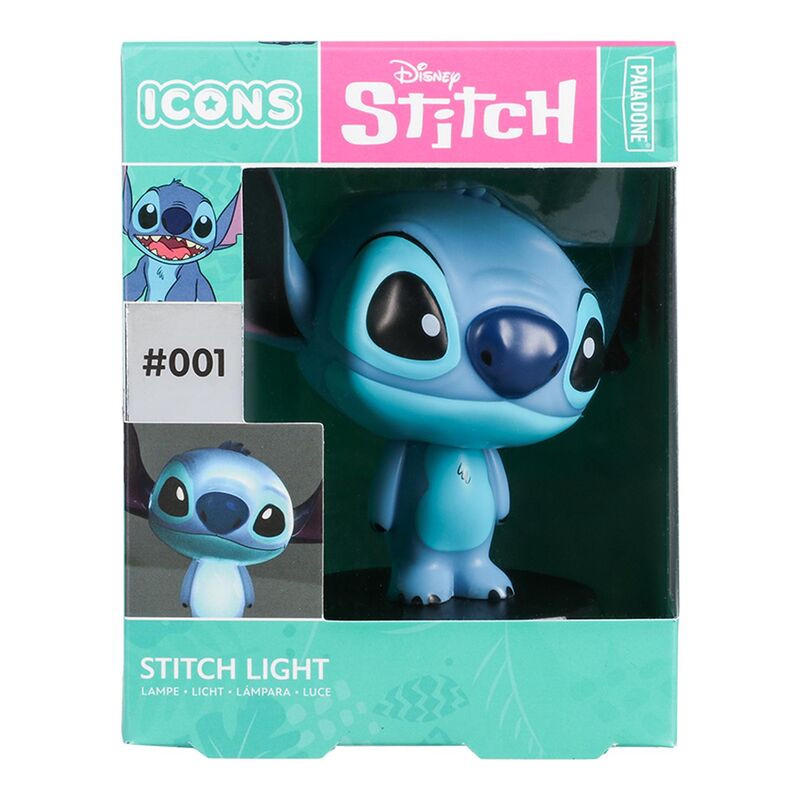 Candeeiro Icons Stitch Disney 12cm