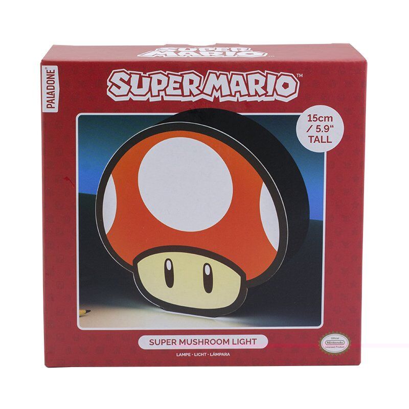Candeeiro Mushroom Super Mario Bros