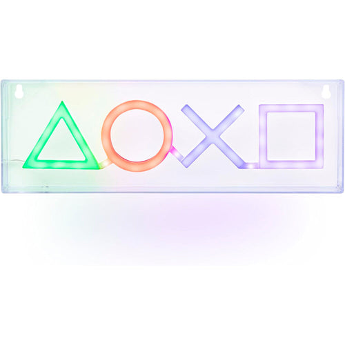 Candeeiro LED Simbolos PlayStation