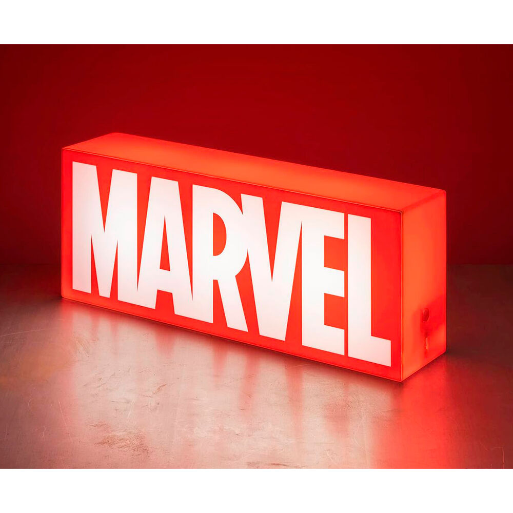 Candeeiro Logo Marvel