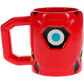 Caneca 3D Reactor Iron Man Marvel 500ml