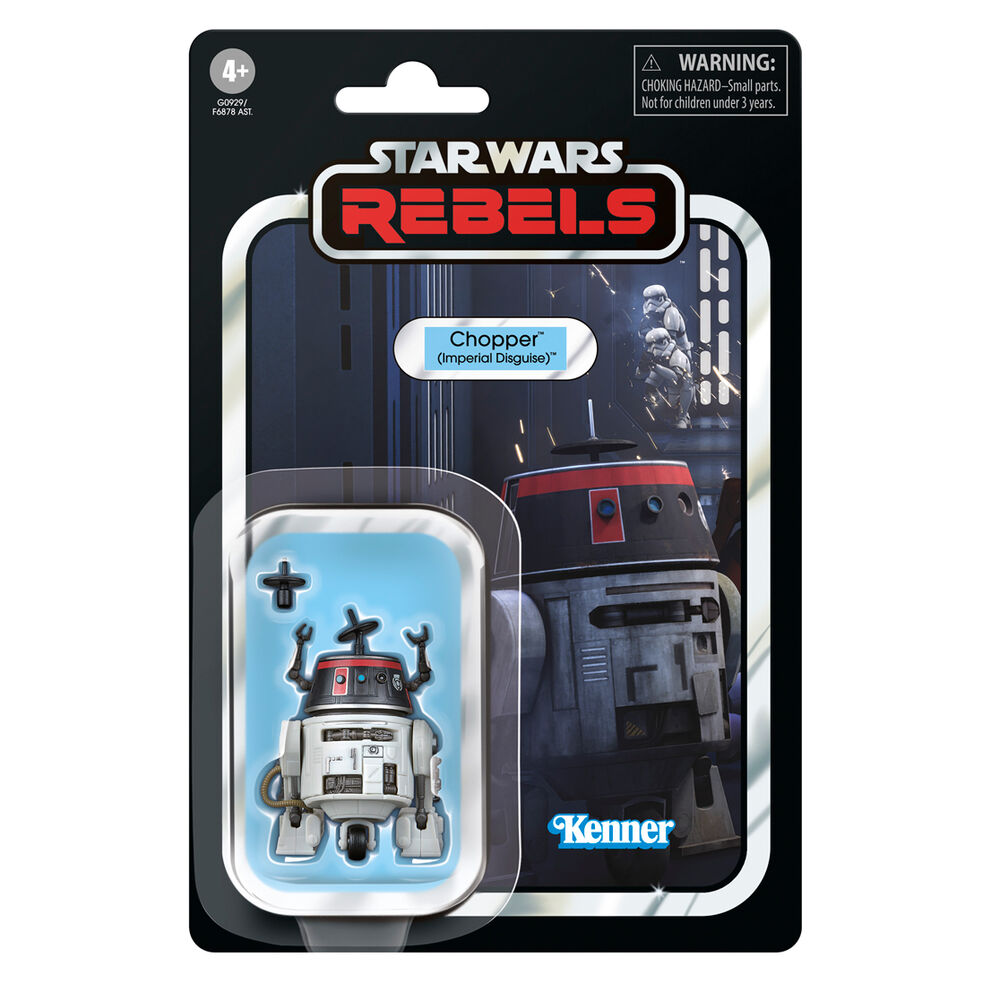 Figura Chopper Imperial Disguise Rebels Star Wars 9,5 cm - imagem 1