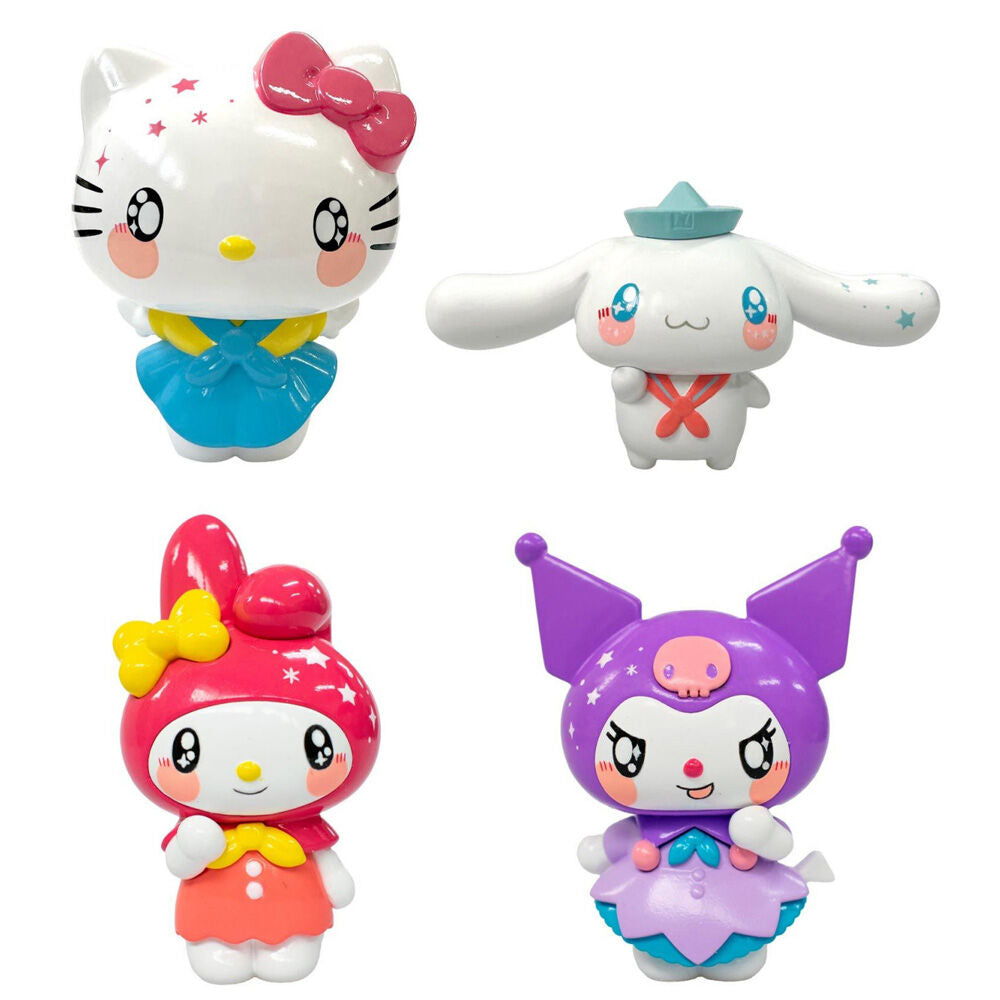 Conjunto 4 figuras Hello Kitty Friends