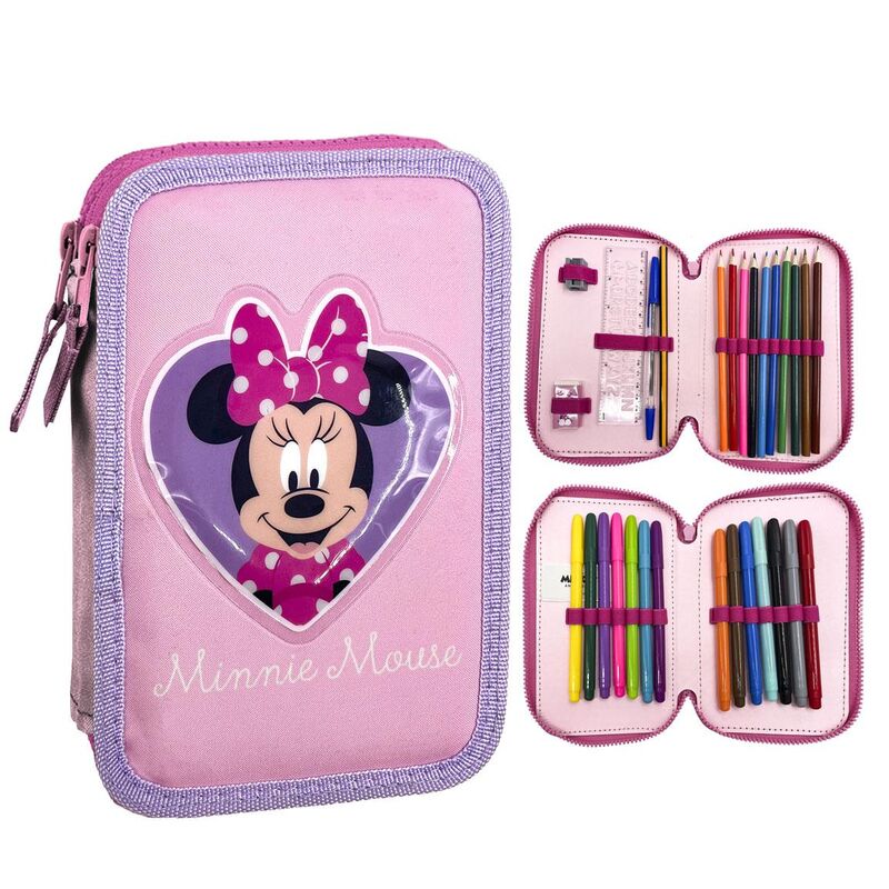 Minnie Mouse Double Pencil Case