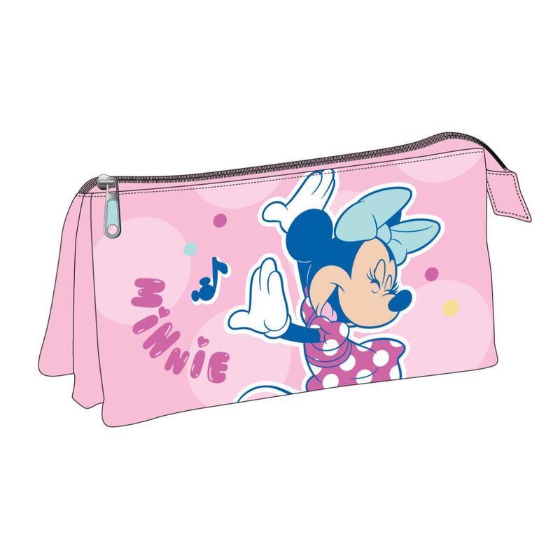 Estojo triplo para lápis da Minnie Mouse da Disney