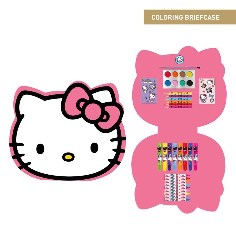 Hello Kitty Colouring Set