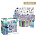 Conjunto de autocolantes Stitch Disney com 1000 peças