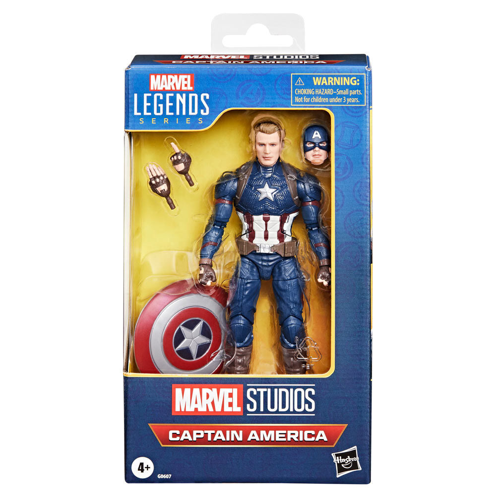 Figura Capitão América Vingadores Avengers: Endgame Marvel Legends Series 15 cm