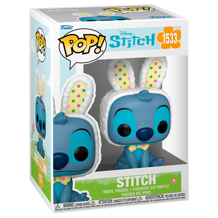 Figura POP Disney Stitch - Stitch Coelho da Páscoa